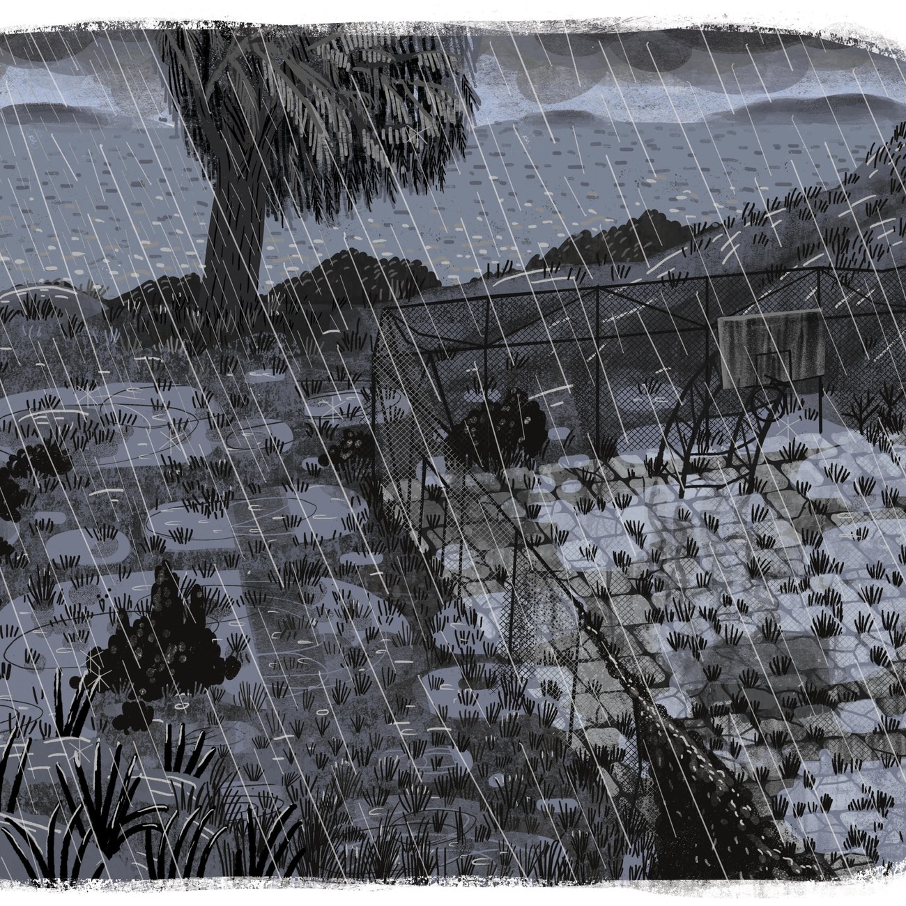 Geshem (Rain) art print